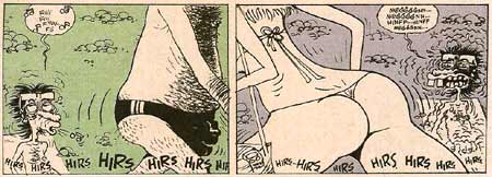 comic art by Oktay Gencer