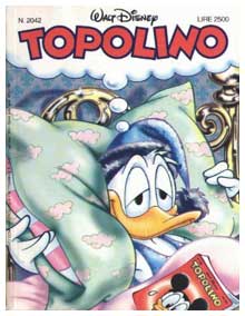 Cover for Topolino, by Marco Ghiglione