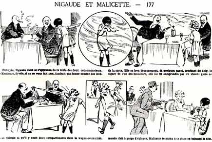 Nigaude et Malicette, by René Giffey (Fillette)