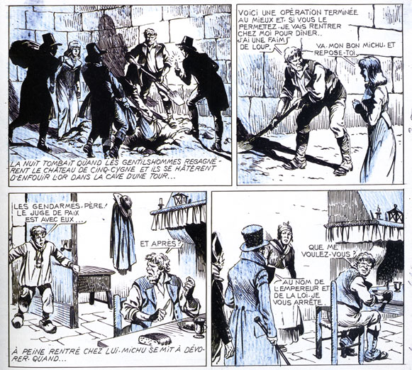 Comic art by Rene Giffey