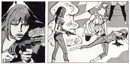 comic art by Robert Gigi