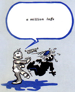 cover for New Paltz Comix #1, by Michael T. Gilbert (1973)