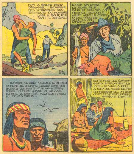 Lynx Blanc by Paul Gillon