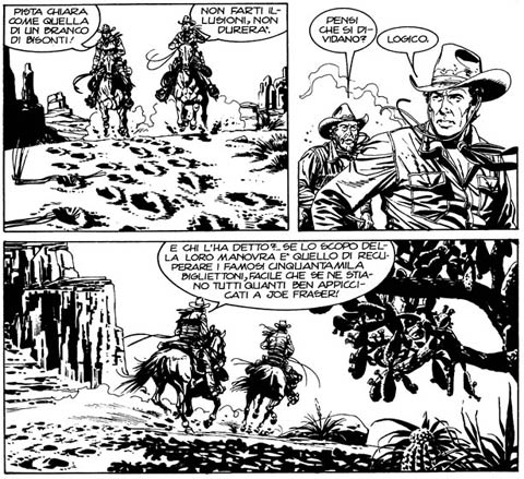 Tex Willer, by Alberto Giolitti