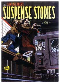 Suspense Stories cover, by Dick Giordano