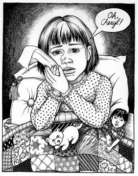 comic art by Phoebe Gloeckner