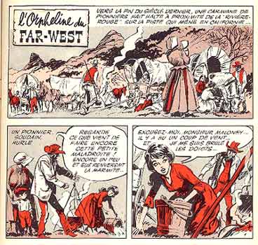 L'Orpheline du Far-West, by Gloesner