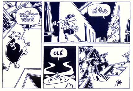 comic art by Fernando Gonsales