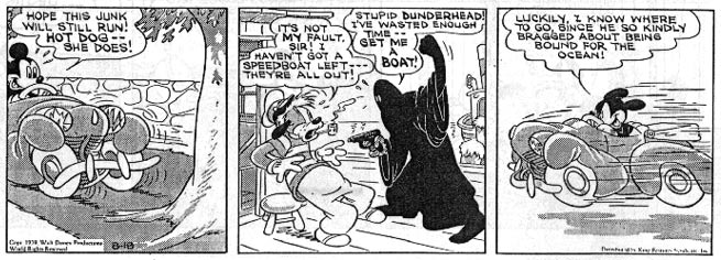 Mickey Mouse Outwits the Phantom Blot, by Floyd Gottfredson