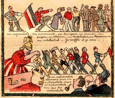 comic for Le Pelerin (1926), by Grand'Aigle