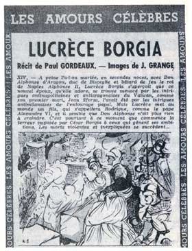 Les Amours Célèbres, by Jacques Grange