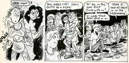 comic art by Roberta Gregory