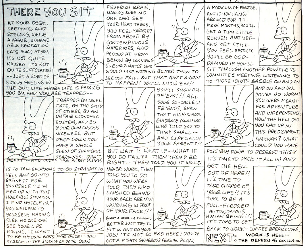 Work is Hell by Matt Groening