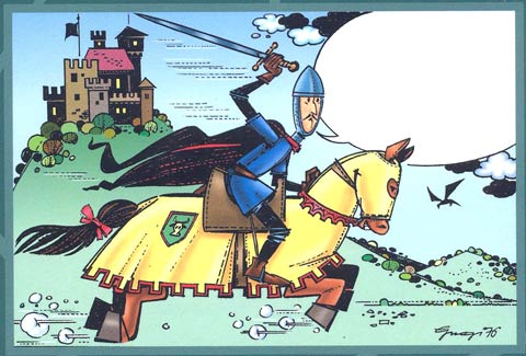 comic art by Sandor Gugi (1976)