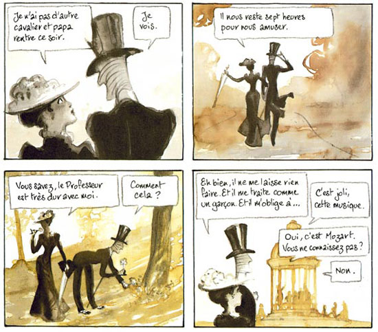 Fille du Professeur, by Emmanuel Guibert