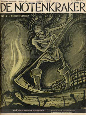 Cover for De Notenkraker, by Albert Hahn jr. 1935