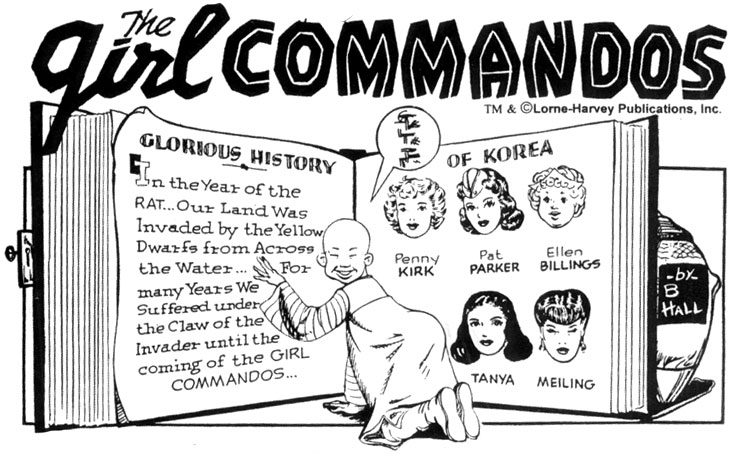 Girl Commandos, by Barbara Hall 1940