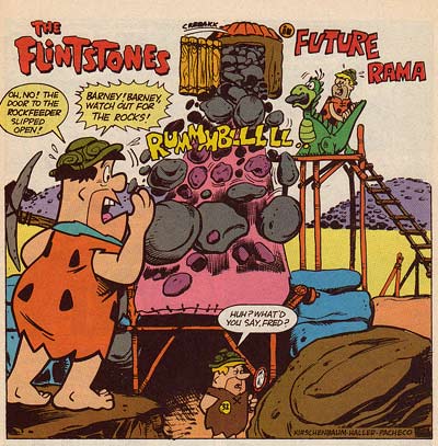 The Flintstones by Rusty Haller