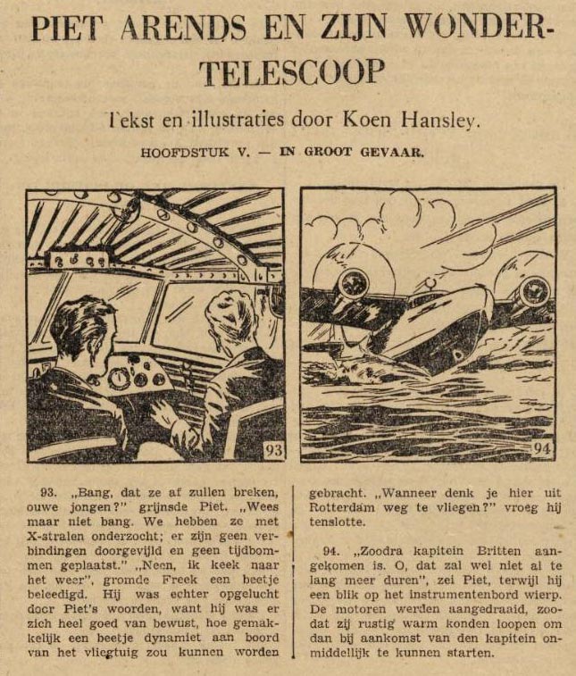 Piet Arends en zijn wondertelescoop, door Koen Hansley