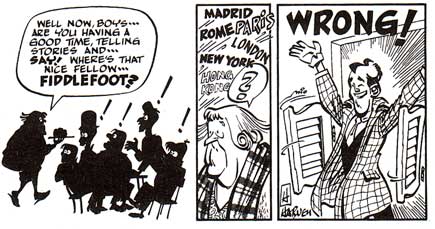 comic art by R.C. Harvey