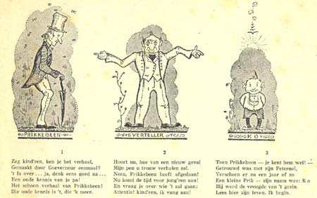 Prikkebeen, Hazelaar and Prikkebeen's son