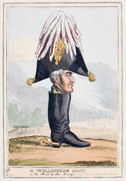 A Wellington Boot, or the Head of the Army