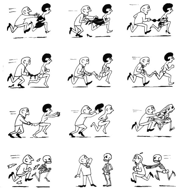 Cartoon by Maurice Henry