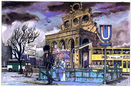 Alain Moreau, by Marc Hernu 1987