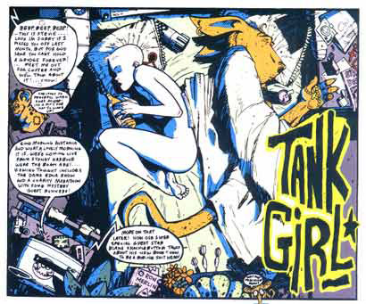 Tank Girl, by Jamie Hewlett