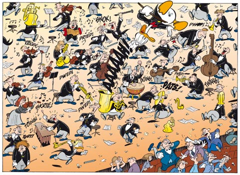 Donald Duck, by Mau Heymans