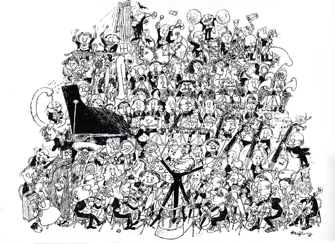 Artwork by Gerard Hoffnung