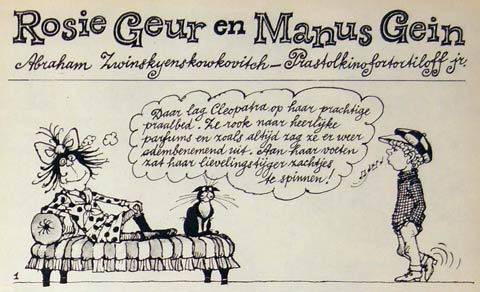 Rosie Geur en Manus Gein by Carl Hollander