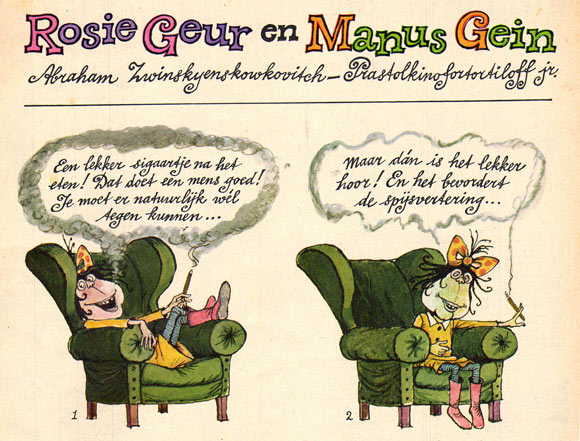 Rosie Geur en Manus Gein by Carl Hollander