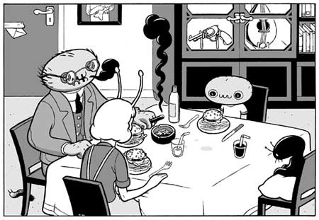 comic art by Sascha Hommer