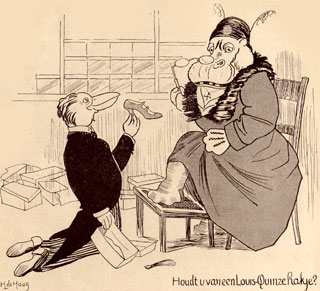 comic art by H. de Hoog (1926)