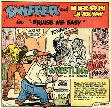 Sniffer and Iron Jaw, by Carl Hubbell