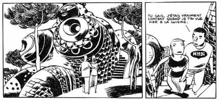 comic panel by Markus Huber