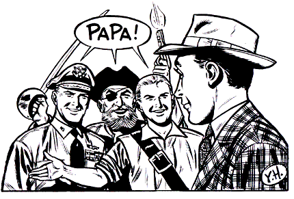 Hubinon and his characters