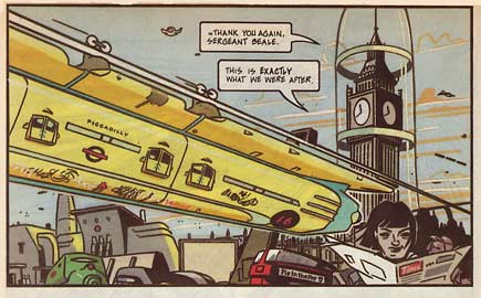 Dan Dare, by Rian Hughes