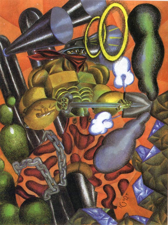 Miners Strike, by Igort