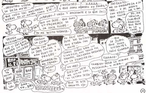 Makinavaja, el Ultimo Chorizo (El Jueves #1420, 2004) by Iva (Ramón Tosas Fuentes)