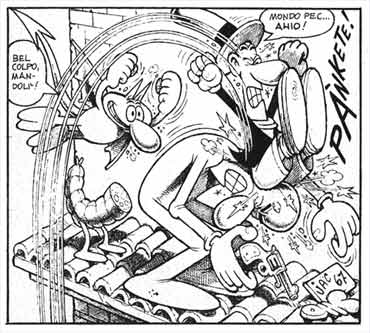 Jak Mandolino, by Benito Jacovitti
