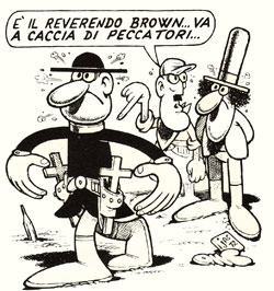 comic art by Benito Jacovitti