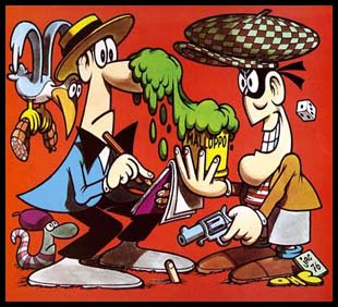comic art by Benito Jacovitti