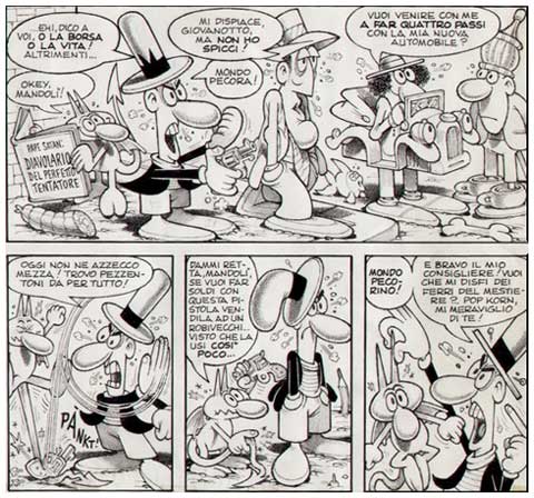 Jak Mandolino by Benito Jacovitti