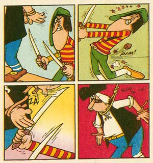 comic art by Jacovitti