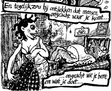 comic art by Jeroen Janssen