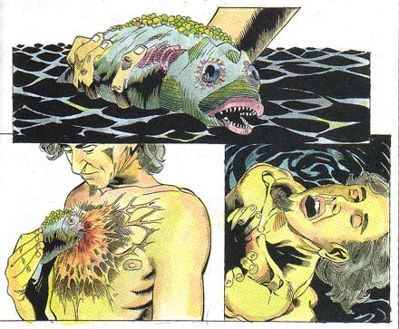 Shattered Like a Glass Goblin, by Kelley Jones (Weird Tales #1, 1992)