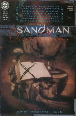 Sandman cover, by Dave McKean