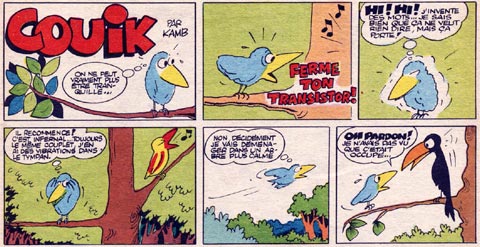 Couik, by Jacques Kamb (Pif Gadget #6, 31/03/1969)
